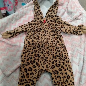 One piece zip outfit